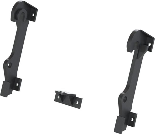 Quicke BoH Rail S Dieci Large Q | Hakensatz Quicke BoH Hakensatz Rail S Dieci Large Q: Anschraubhaken für Anbaugeräte mit Rail-Schnittstelle. Art.-Nr. 11255098Q.