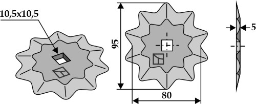 Futtermischwagenmesser