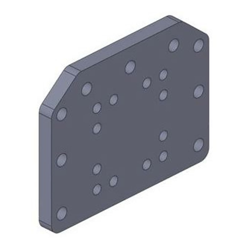 Traktorentechnik Anhängetechnik Scharmüller Anschraubplatte #00.645.310.0 Traktorentechnik Anhängetechnik Scharmüller Anschraubplatte #00.645.310.0