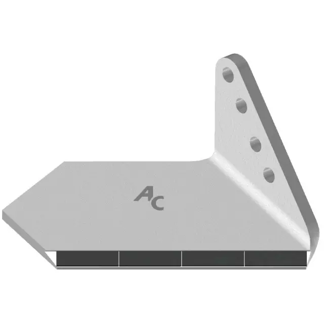 Scharflügel breit rechts Hartmetall - 172,5 mm
