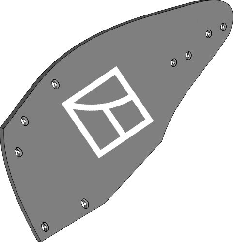 35.0112 Pflugteil Streichblech-Hinterteil - links (173483-173435) 35.0112 Pflugteil Streichblech-Hinterteil - links (173483-173435) passend für Grégoire Besson