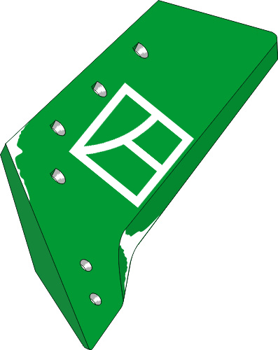 33.0103 Pflugteil Wechselspitzenschar - 20'' - links passend für Pöttinger