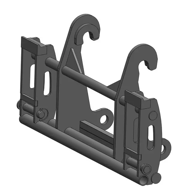 Schnellwechselrahmen CATERPILLAR auf CLAAS TARGO Agri-Power Schnellwechselrahmen von CATERPILLAR auf CLAAS TARGO 409474