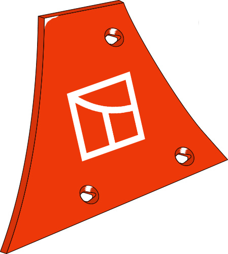 43.0074 Pflugteil Streichblech-Vorderteil - links (200745) passend für Niemeyer