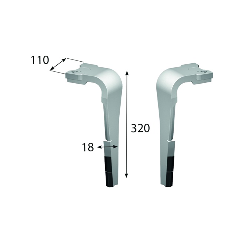 Kreiseleggenzinken Schnellbefestigung Links Sulky Kreiseleggenzinken Schnellbefestigung Links Sulky