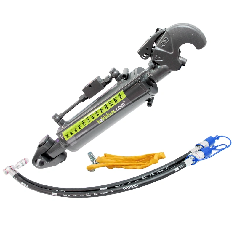 Hydraulischer Oberlenker KAT 3 mit Kardangelenk Fendt-grau Hydraulischer Oberlenker KAT 3 AGCO-Grau