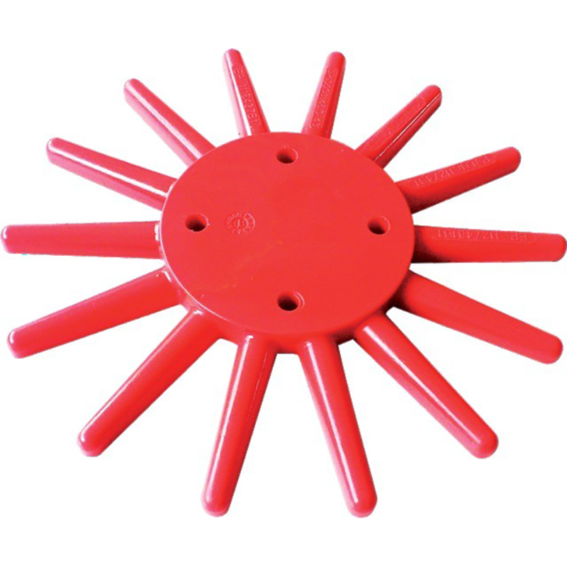 Hacktechnik Kunststofffinger Rot 250Mm Hart Kult Kress