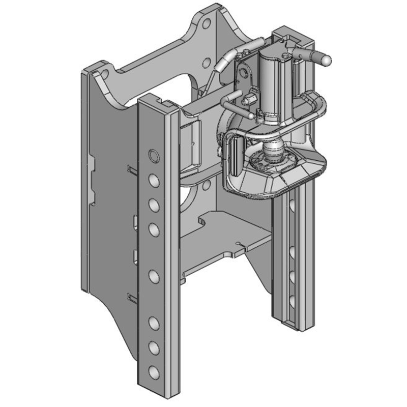 Scharmüller Anhängebock Standard #00.132.01.0-SET-A02