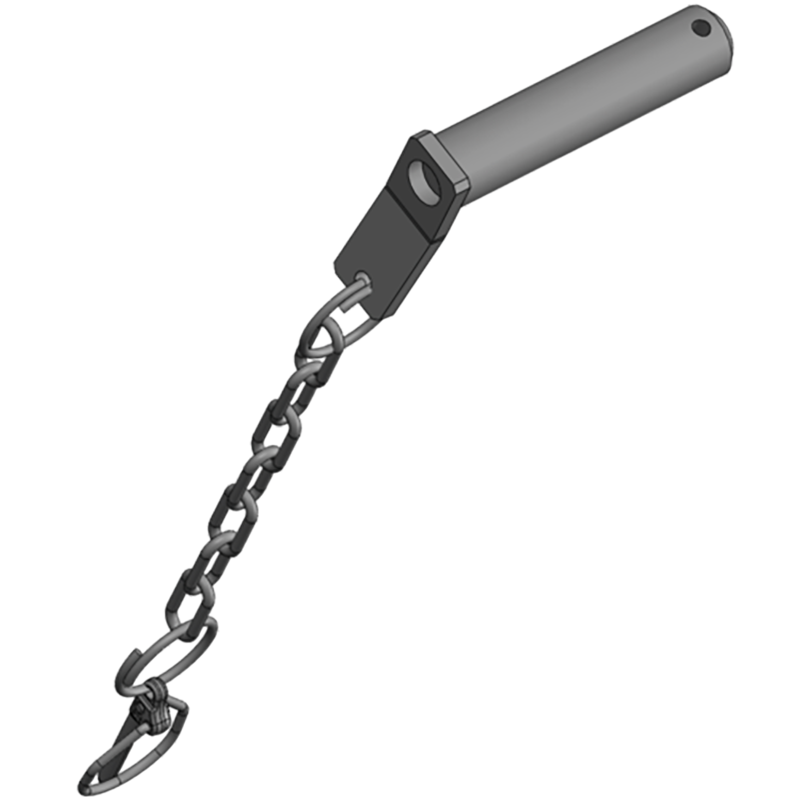 Scharmüller Verriegelungsbolzen m. Kette Ø20x95 #00.442.220.2 Ersatzteil Scharmüller Verriegelungsbolzen m. Kette Ø20x95 #00.442.220.2
