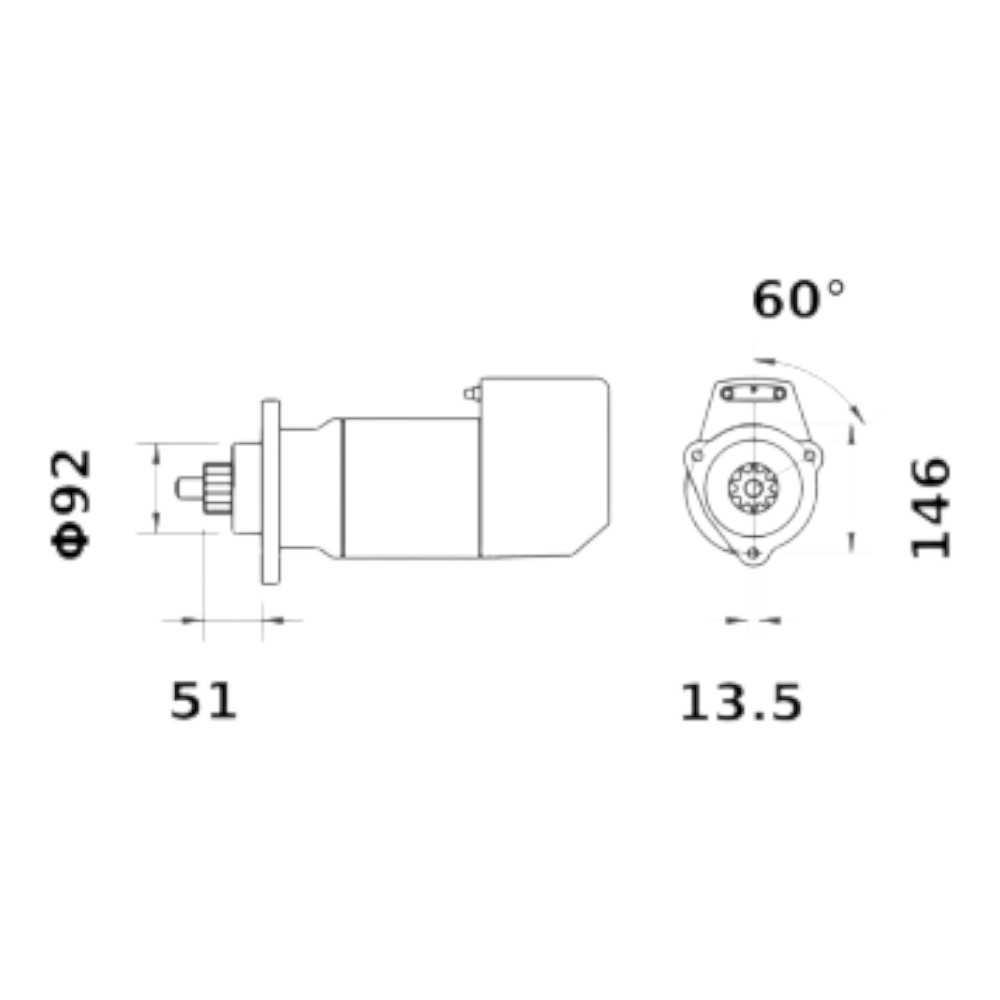 MAHLE Anlasser, Starter MAHLE Anlasser, Starter