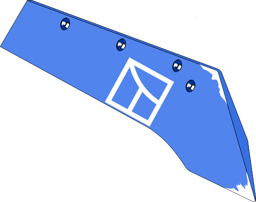 37.0105 Pflugteil Schnabelschar SSP351W - rechts (—) 37.0105 Pflugteil Schnabelschar SSP351W - rechts (—) passend für Rabe