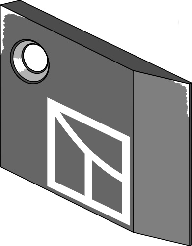 32.0036 Pflugteil Rumpfschoner SCR11 L - links (3401481) passend für Lemken
