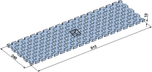 Eismesser Schneepflug 915