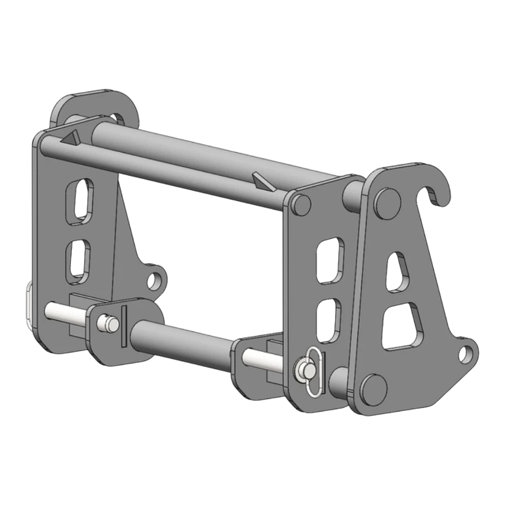Adapterrahmen Faucheux STD auf Weidemann SERIE 30 – Produktbild 1 Adapterrahmen Faucheux STD auf Weidemann SERIE 30 – Adapteransicht 1