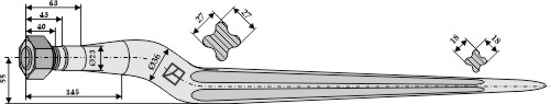 Silozinken 910mm