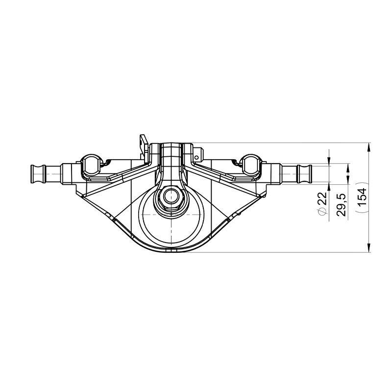 K 80 Kugel Scharmüller 05631151A11 Fendt Agco grau 