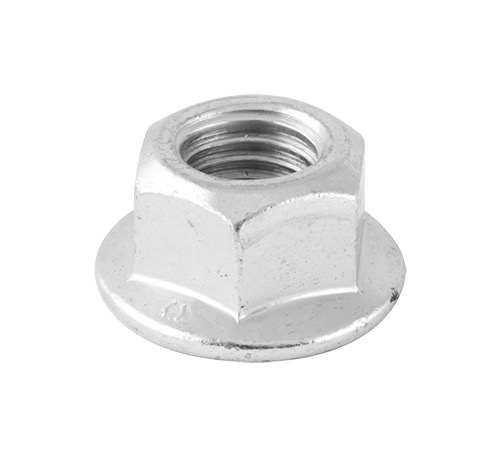 Sechskantmutter mit Flansch, mit Klemmteil, Ganzmetallmutter – 410-1001 Sechskantmutter mit Flansch, mit Klemmteil, Ganzmetallmutter, Artikelnummer 410-1001
