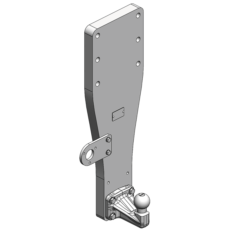 Kugelkopf 50mm (ISO-50) für Manitou MRT2150 Kugelkopf 50mm von Scharmüller 00.505.60.0-A02 Passend für Manitou MRT2150