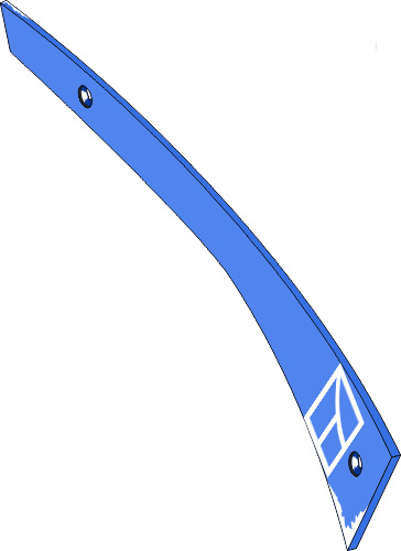 37.0079 Pflugteil Streichblech-Streifen SRP350W3 - rechts (2755.03.01) passend für Rabe