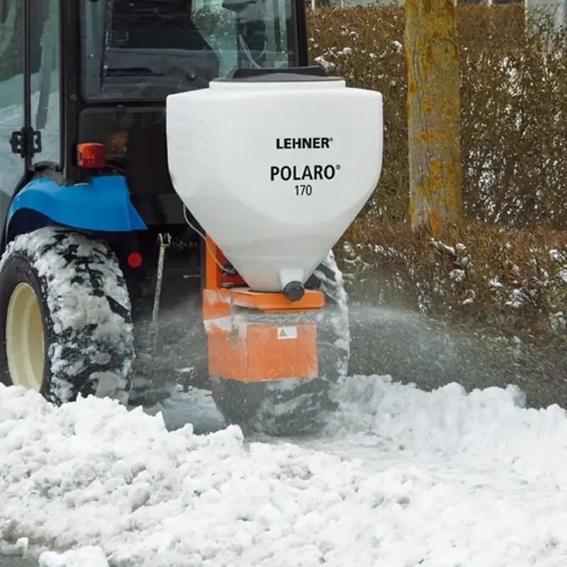 POLARO Salzstreuer 12 Volt von LEHNER LEHNER-POLARO Salzstreuer für Kompakttraktoren