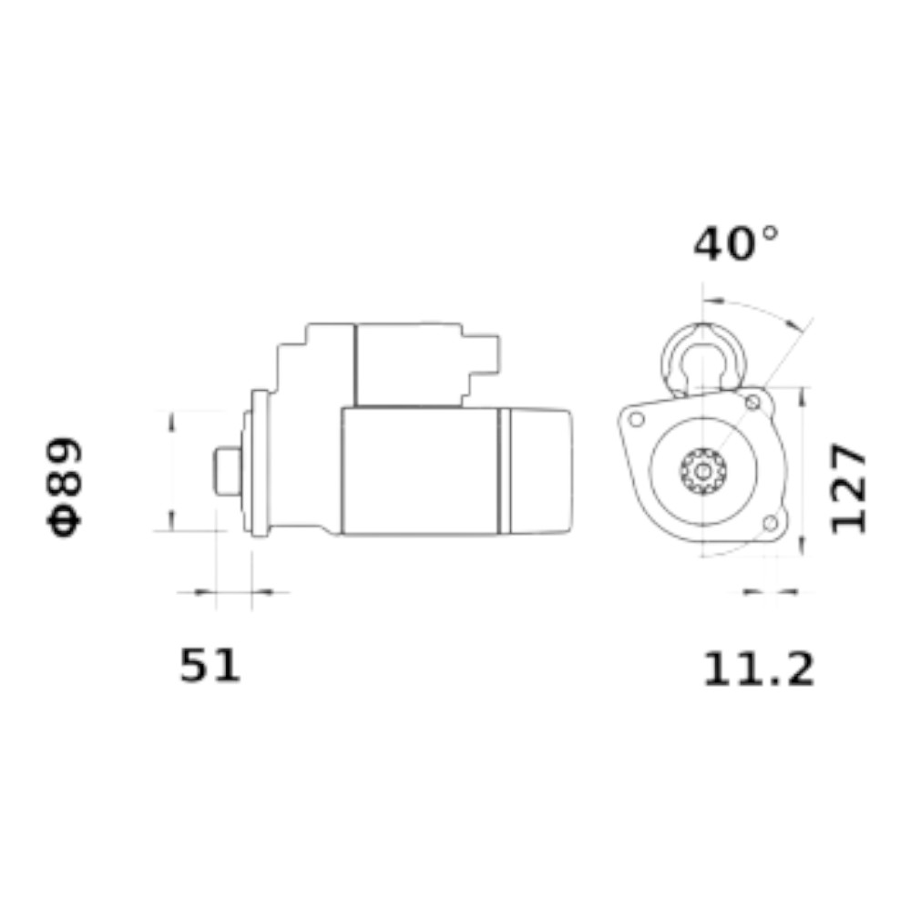 MAHLE Anlasser, Starter MAHLE Anlasser, Starter