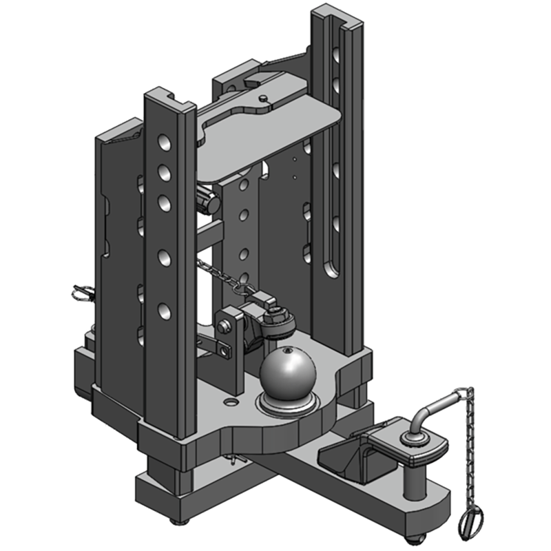 Scharmüller Anhängebock vorbereitet Zugpendel #00.146.92.1-A11 Scharmüller Anhängebock vorbereitet Zugpendel #00.146.92.1-A11