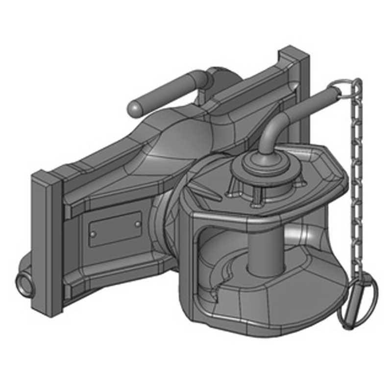 Traktorentechnik Anhängetechnik Scharmüller Zugmaul Standard mit Adapterplatte #05.3255.01-A02 Traktorentechnik Scharmüller Zugmaul Standard mit Adapterplatte 05.3255.01-A02