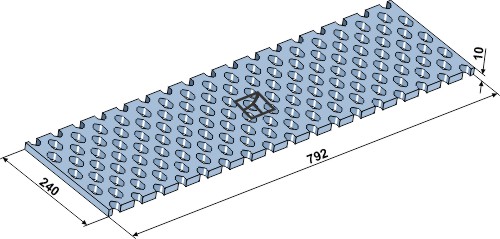 Eismesser Schneepflug 792