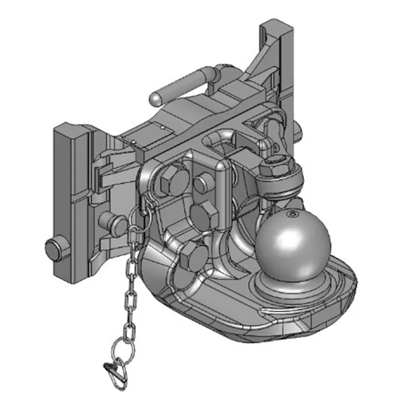 Kugeleinsatz Scharmüller 330mm Lackierung AGCO grau Kugeleinsatz Scharmüller 330mm Lackierung AGCO grau