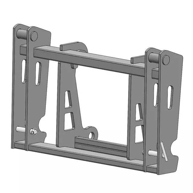 Agri-Power Schnellwechselrahmen von MERLO ZM3 auf JCB Q-FIT JCB Q-FIT REGLABLE 412534