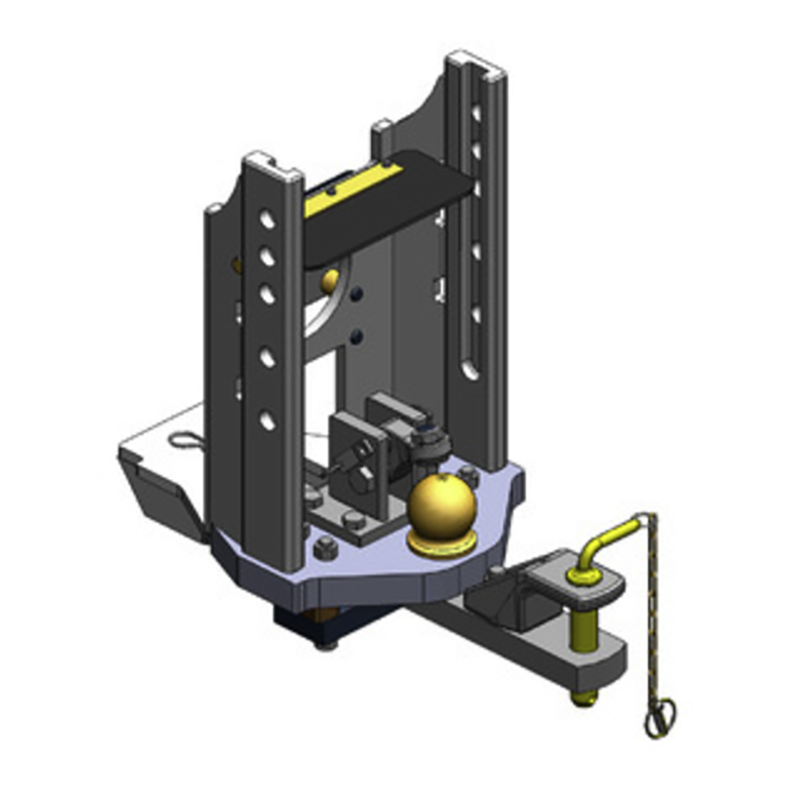 Scharmüller Anhängebock vorbereitet Zugpendel #00.141.82.0-A11 Scharmüller Anhängebock vorbereitet Zugpendel #00.141.82.0-A11