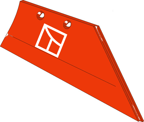 43.0002 Pflugteil Schar-Hinterteil - rechts (024102) passend für Niemeyer