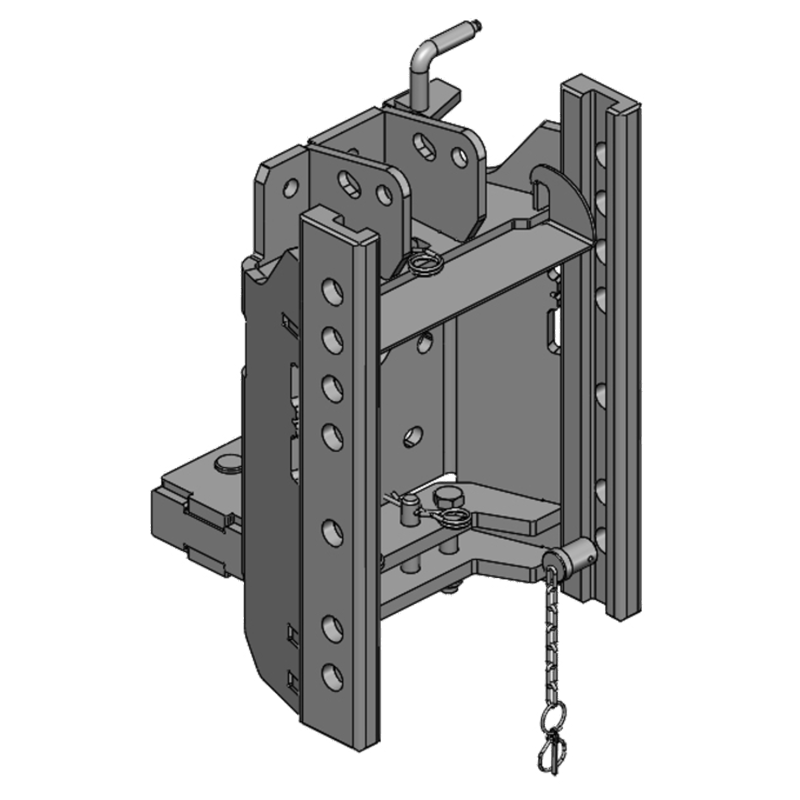 Scharmüller Anhängebock vorbereitet Zugpendel #00.362.04.0-A02 Scharmüller Anhängebock vorbereitet Zugpendel 00.362.04.0-A02