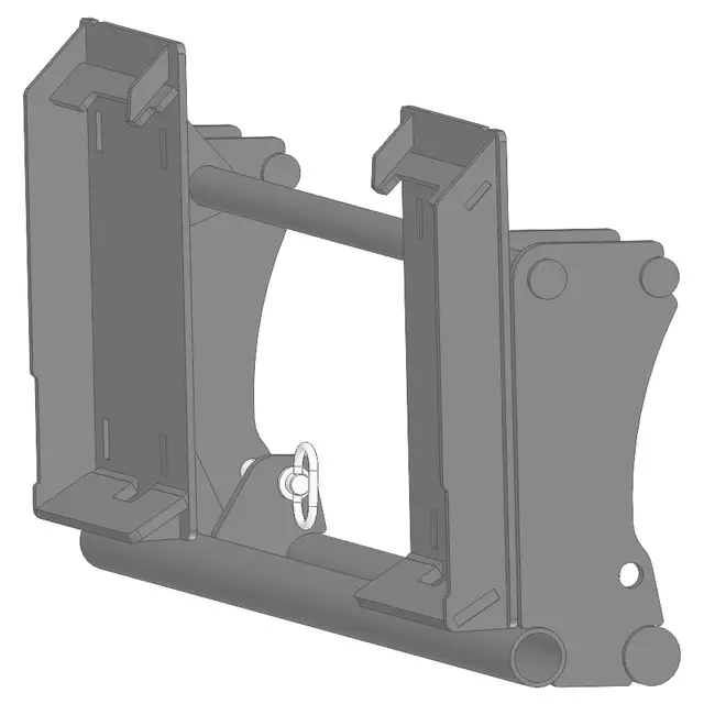 Agri-Power Schnellwechselrahmen von MINI BOBCAT auf Euroaufnahme 414507