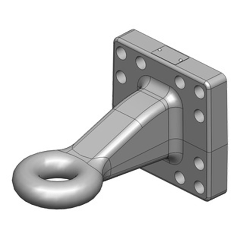Scharmüller Zugöse Flansch #00.665.43.1-A02 Anhängetechnik Scharmüller Zugöse Flansch #00.665.43.1-A02
