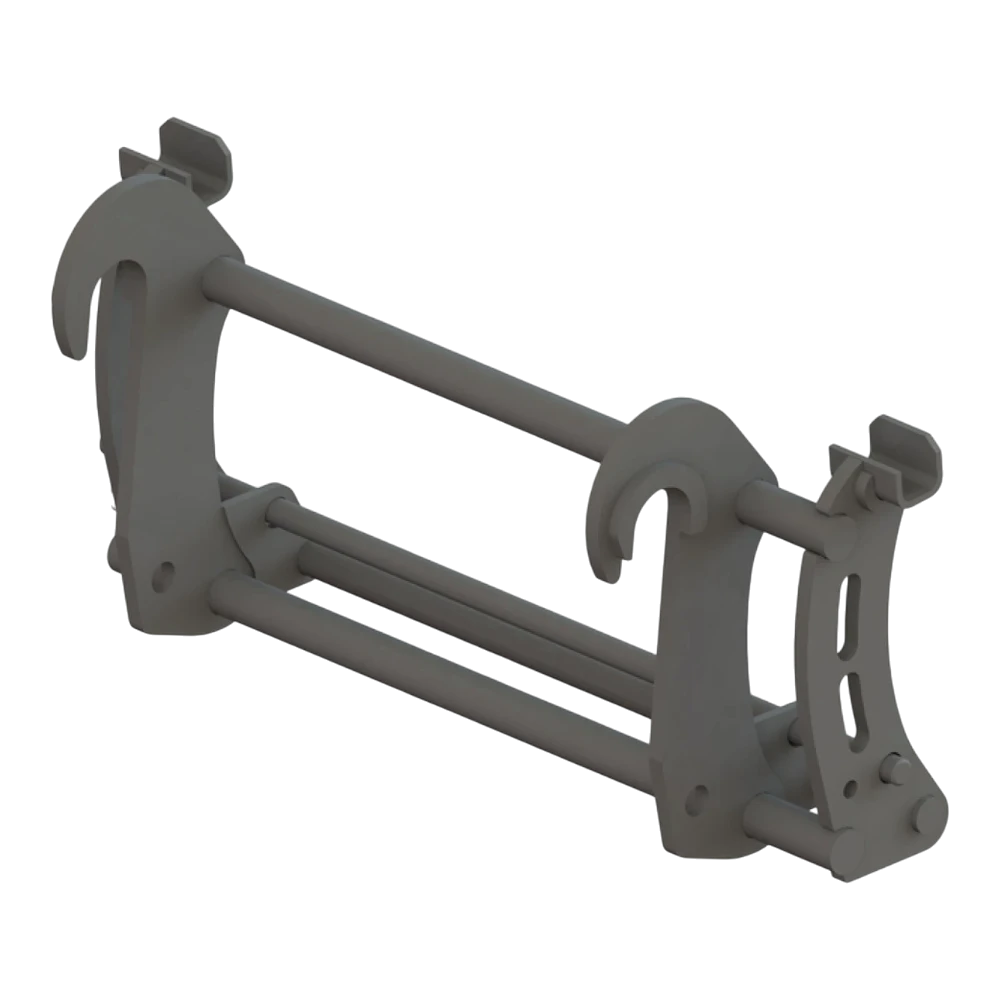 Adapterrahmen Case, New Holland auf Mailleux – Adapteransicht 2
