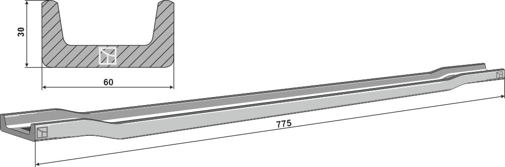 Industriehof Scherenbostel | Kratzbodenleiste (69-7-756)