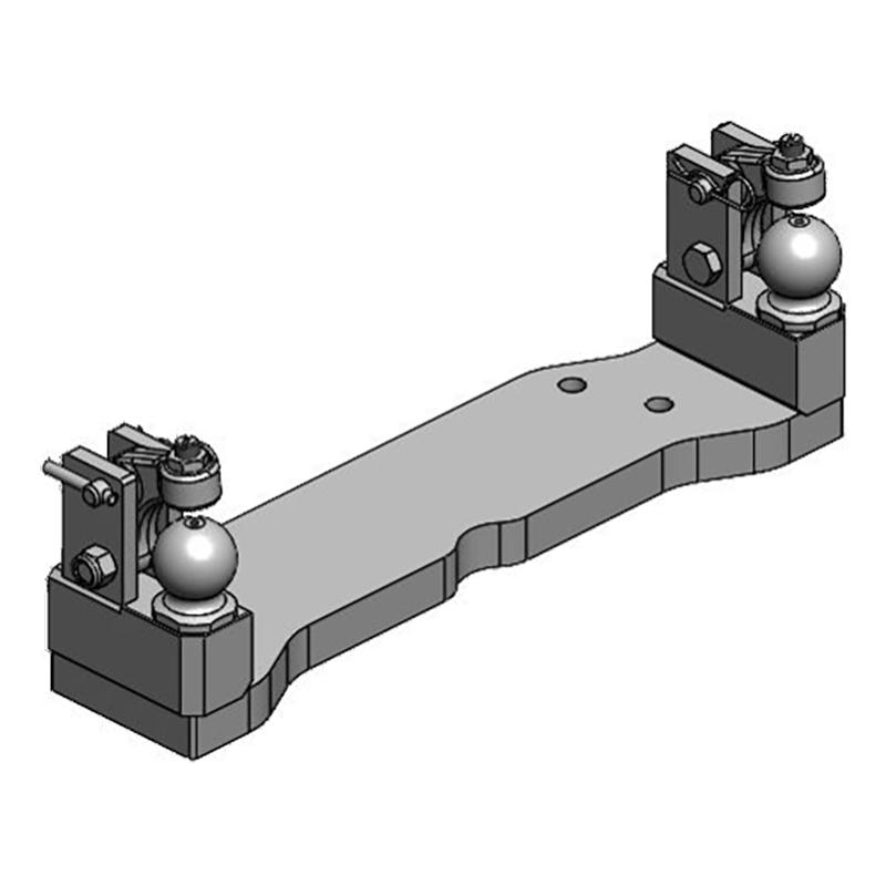 Anhängetechnik Scharmüller Zwangslenkungsteil Für K80®-Lagerböcke #00.521.154.0-A02