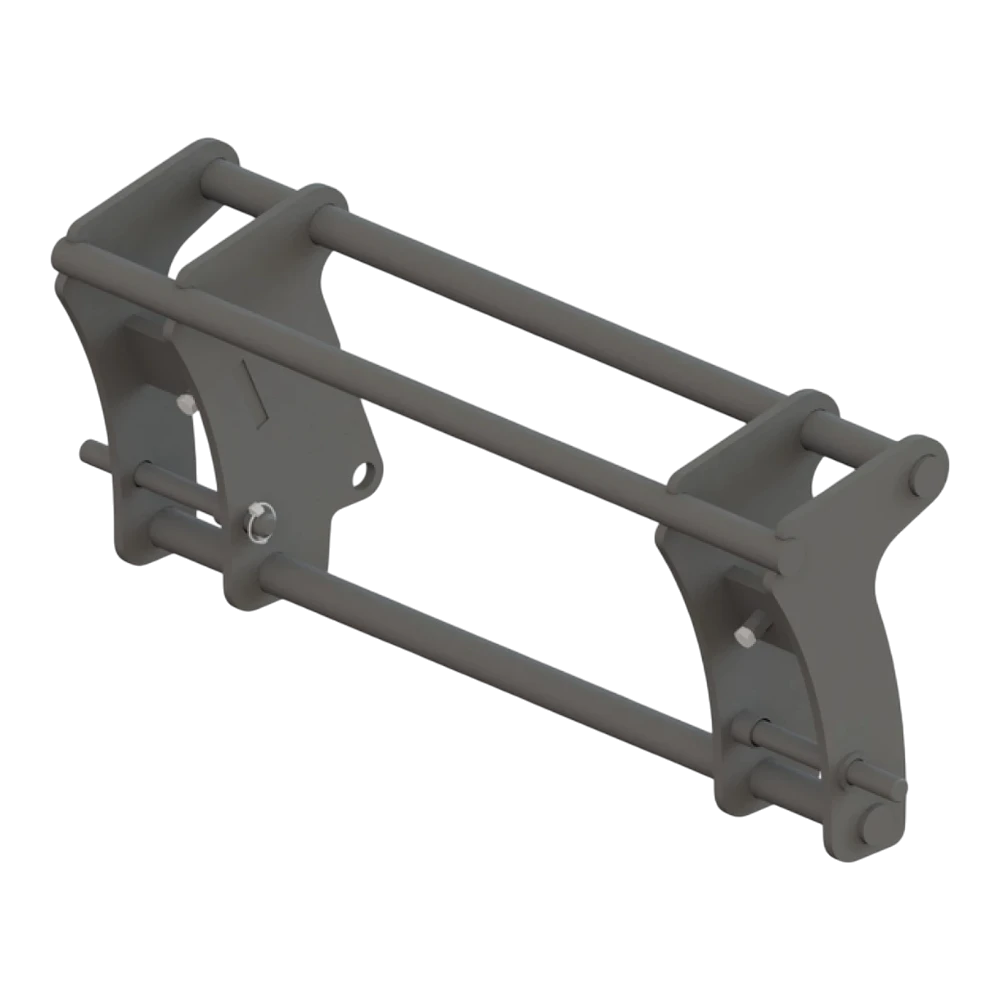 Adapterrahmen Mailleux auf Faucheux STD – Adapteransicht 2