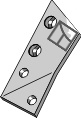 36.0111 Pflugteil Halter für Wechselspitze - rechts (94612 - 41659461209) 36.0111 Pflugteil Halter für Wechselspitze - rechts (94612 - 41659461209) passend für Överum