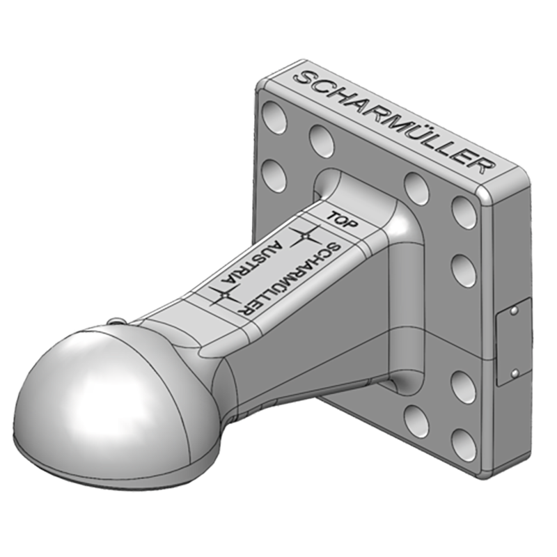Anhängetechnik Scharmüller Zugöse Flansch #00.665.90.3-A02