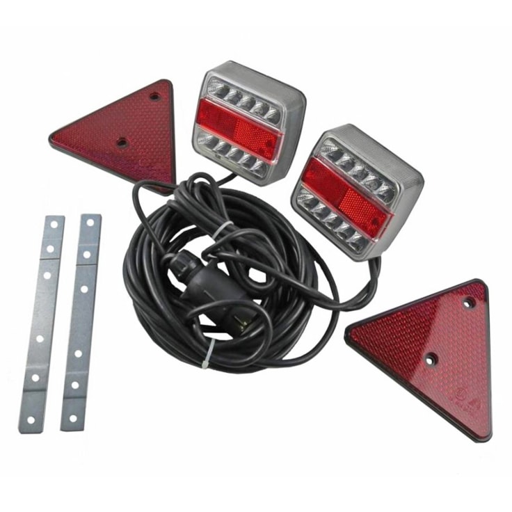 LEHNER LED-Beleuchtungssatz magnetisch mit Rückleuchtenhalter Zubehör LEHNER LED-Beleuchtungssatz magnetisch mit Rückleuchtenhalter