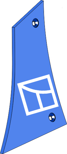 37.0016 Pflugteil Streichblech-Vorderteil VRP330WL - links (2759.07.02) passend für Rabe