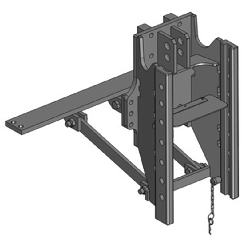 Anhängebock Scharmüller für Mercedes Benz MB-Trac BR 442 330 mm Schiene Anhängebock Scharmüller für Mercedes Benz MB-Trac BR 442 330 mm Schiene
