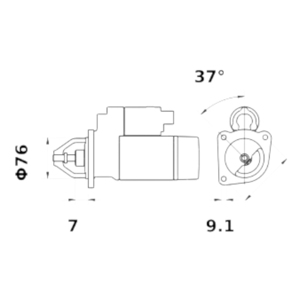 MAHLE Anlasser, Starter