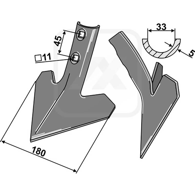 Landwirtschaft Bodenbearbeitung Grubber Schare & Leitbleche Gänsefussschar Einböck|Pöttinger|Köckerling Allrounder Landwirtschaft Bodenbearbeitung Grubber Schare & Leitbleche Gänsefussschar Einböck|Pöttinger|Köckerling Allrounder