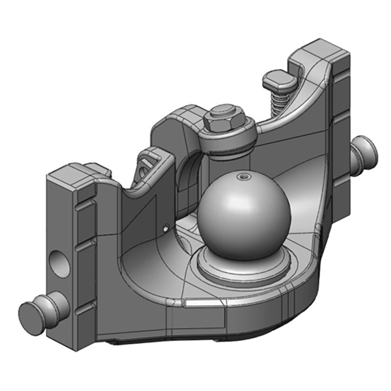 Kugeleinsatz K80 Kugel Scharmüller 05.6334.51-A02 333 mm Orlandi Scharmüller Anhängebock Einsätze 05.6334.51-A02