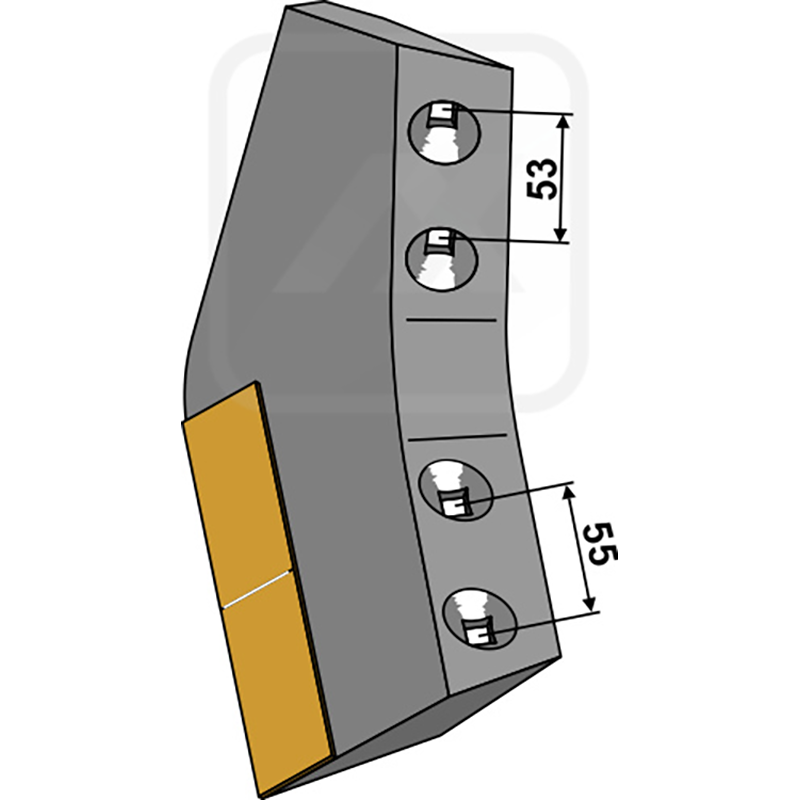 Landwirtschaft Bodenbearbeitung Grubber Schare & Leitbleche Scharmesser lang - Hartmetall - links Howard|Kongskilde|Bigham Brothers|Tye Landwirtschaft Bodenbearbeitung Grubber Schare & Leitbleche Scharmesser lang - Hartmetall - links Howard|Kongskilde|Bigham Brothers|Tye