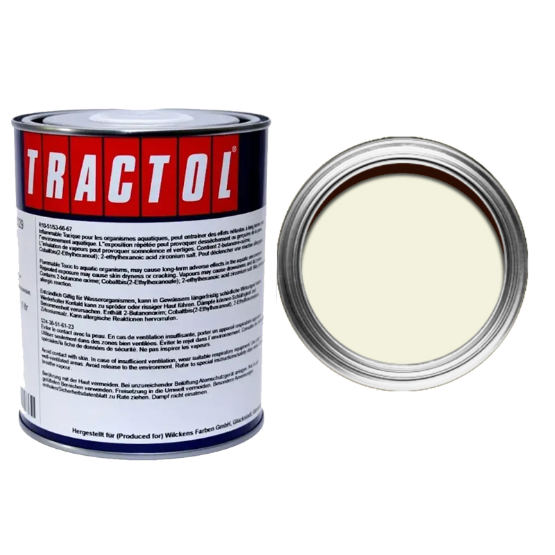 Tractol Lack 329 P141221 Case beige Stoß-, Schlag-, und Kratzfestigkeit