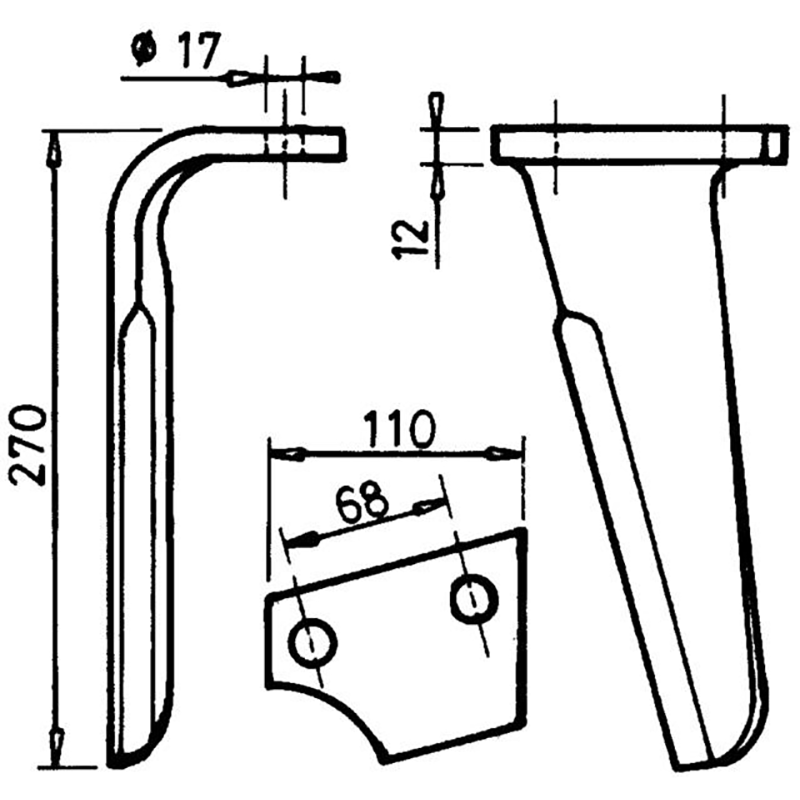 Kreiseleggenzinken Links 301 Rh76D Kuhn